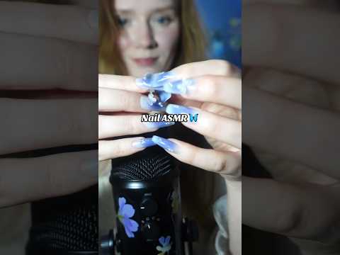 ☺️🦋ASMR shorts every day! SubscriBee 🐝 #asmr#nailtapping#tingles#tapping