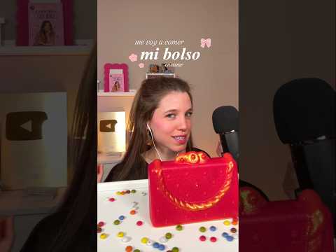 ASMR COMIENDO mi BOLSO 👜 #asmr #food #comida