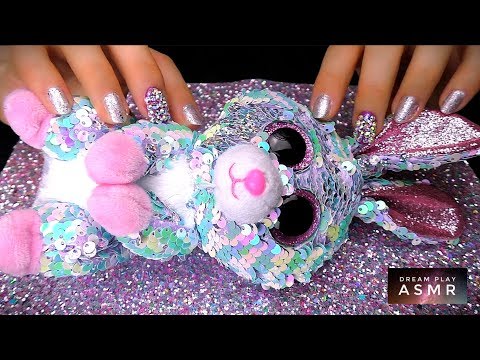 ★ASMR★ sofort Gänsehaut Feeling mit Close Up Glitter und Pailetten Tapping Trigger | Dream Play ASMR