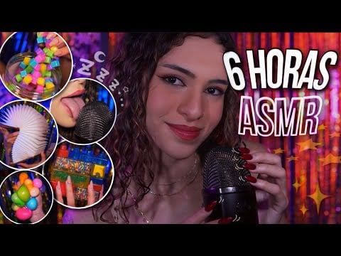ASMR - 6 HORAS PARA TE AJUDAR A DORMIR PROFUNDAMENTE  💤