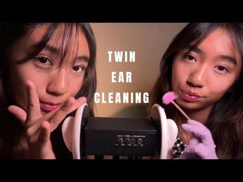 ASMR ~ TWIN BINAURAL Ear Attention 3Dio For DUAL TINGLES