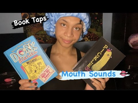 ASMR - Book Tapping & Mouth Sounds (DC)