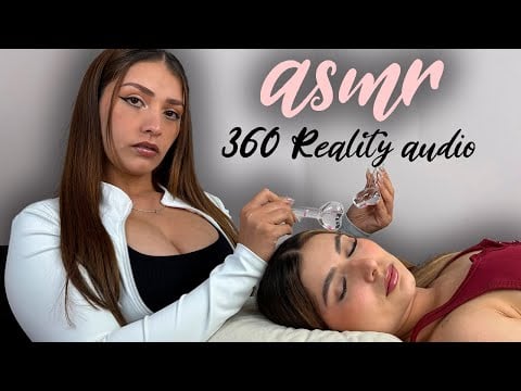 ASMR Masaje Intenso Craneal Binaural 😮‍💨✨ (Tapping + Cosquillitas) NO TALKING
