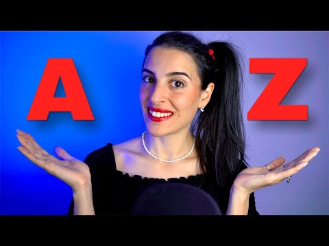 ASMR | TRIGGERS POTENTISSIMI dalla A alla Z 😴