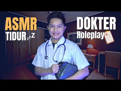ASMR ROLEPLAY | Dokter👨🏻‍⚕️Datang Ke Rumahmu, Cek Kesehatan Sampai Bobo💤
