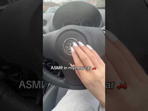Car ASMR (GUESS WHO PASSED HER DRIVING TEST) #asmr #triggersforsleep #asmrtingles #sleepfuture