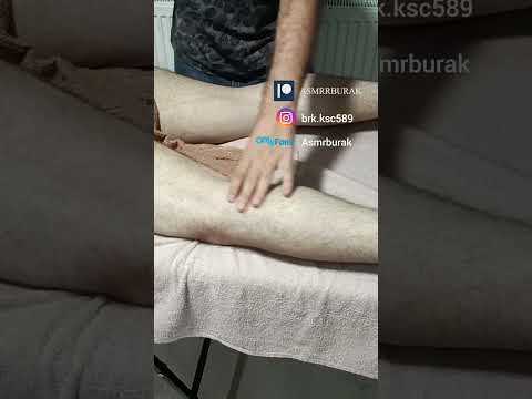 TURKISH MASSAGE THAT PROVIDES ENERGY FLOW IN THE HIND LEGS AND FEET  #satisfying #asmr #shorts