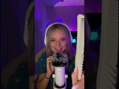 ASMR Hair brushing, eye exam, reading, and more! Edited TikTok live // asmrkea