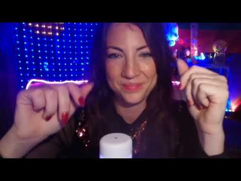 ASMR👆 snapping👆 with red nails