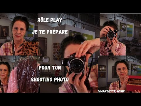 ASMR français, rôleplay "Je te prépare pour ton shooting photo" 📷 📸