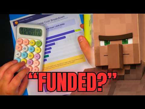Minecraft ASMR: Villager Audits YOUR Castle Construction Budget