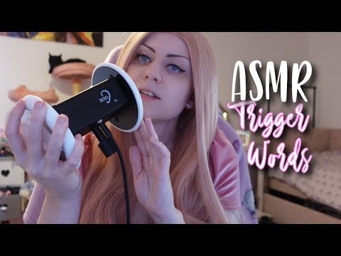ASMR // Ear to Ear Trigger Words 🥰