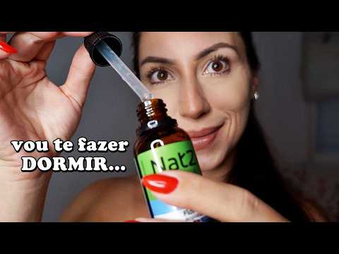 ASMR DURMA RÁPIDO, em poucos Minutos Vai Sentir Sono (sussurros, escova, conta gotas)