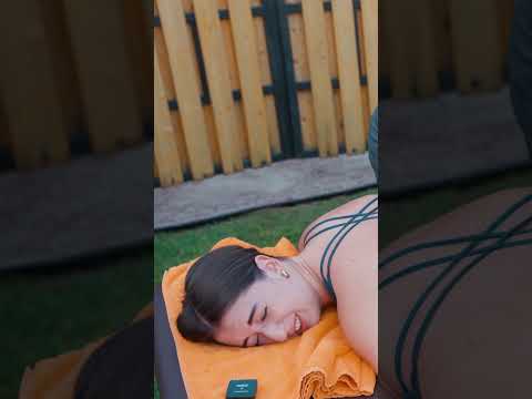 Painful chiropractic adjustments and massage for Helen #chiropracticadjustment