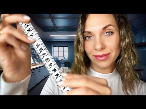 ASMR Measuring Your Face & Writing It Down Roleplay for SLEEP