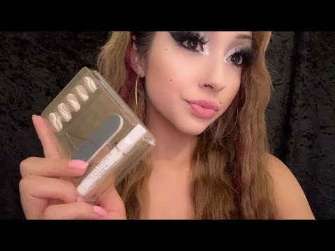 ASMR | Applying your press-on nails 💅 *super tingly*