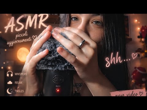 Piccoli aggiornamenti♡ |ASMR ITA|