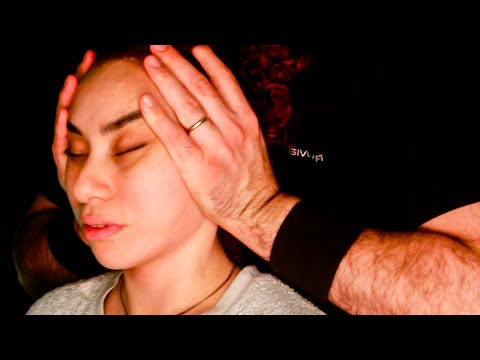ASMR MASSAGEM INDIANA NA CABEÇA SATISFATÓRIA | MANNU ASMR