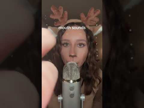 ASMR | Christmas Mouth Sounds #asmr #tingles #asmrsounds #asmrtingles #mouthsounds #asmrtriggers