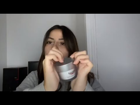 asmr- doing your skincare in 1 minute (fastttt & aggressive)