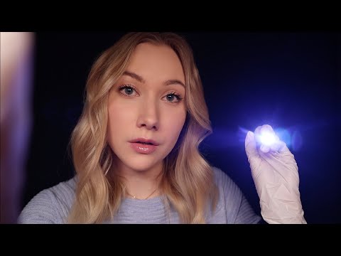 ASMR Fast Paced Eye Exam | Optic Cranial Nerve Exam