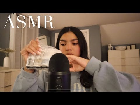 ASMR nail supplies haul (tapping, bubble wrap, nail buffers, etc.)