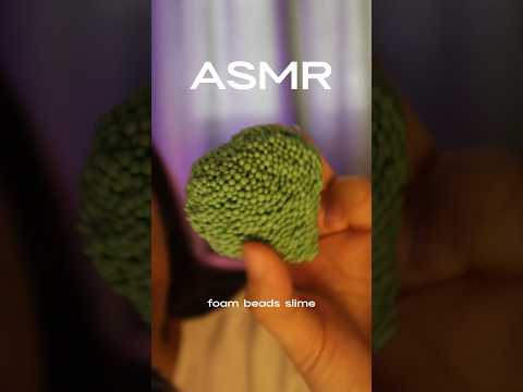 foam beads slime #asmr