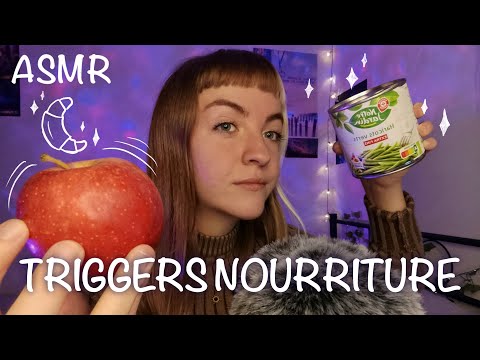 ASMR | Triggers 100% nourriture 🍟- Food ASMR🍫