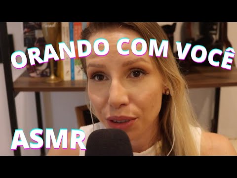 ASMR ORANDO COM VOCÊ SALMO 61-  Bruna Harmel ASMR