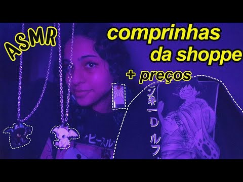 asmr | comprinhas da shopee 😼