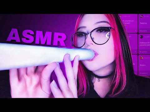 ASMR mas quem controla são os inscritos