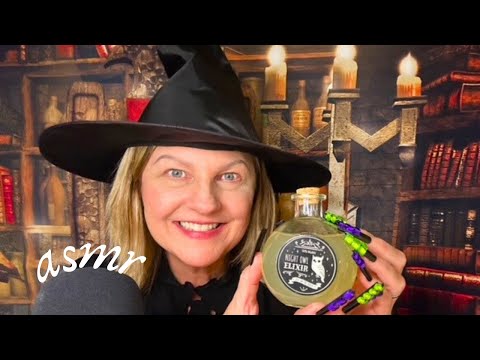 ASMR | Annual Witch’s Meeting Featuring Long Nails, Potions & Personal Attention 🧹💗✨