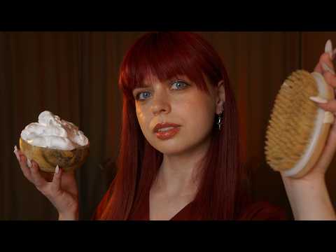 [ASMR] Hammam Spa With Hot Steam And Soapy Foam