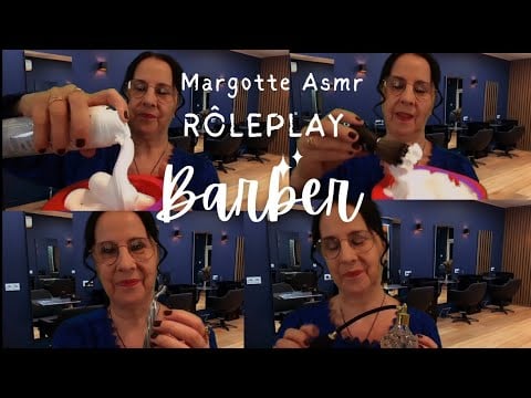 Asmr français, Rôleplay  " Barber "