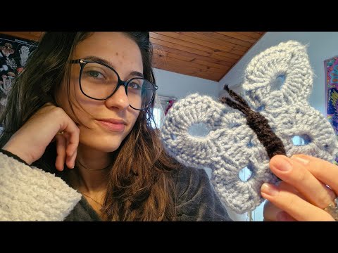 ASMR FINALIZANDO CROCHET🦋✨️