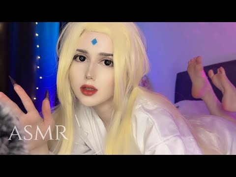 Anime Girlfriend Comforts You [ASMR Roleplay] Tsunade Cosplay