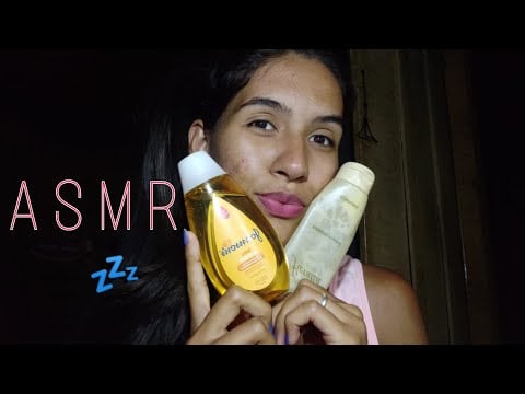 ASMR " ROLEPLAY amiga fazendo skincare em você 💤