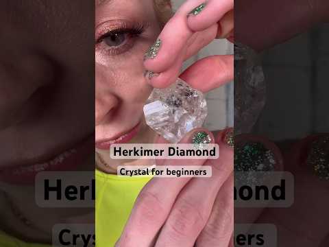 Crystal Class🔮 Herkimer Diamond 💎  #shorts