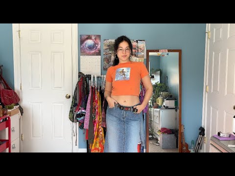 ASMR Try on Thrift Haul