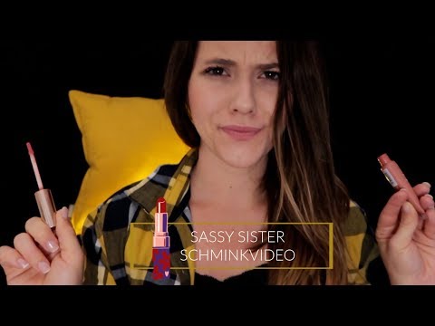 ASMR Sassy Sister Schminkt dich für eine Party 💄 Whisper RP in German/Deutsch