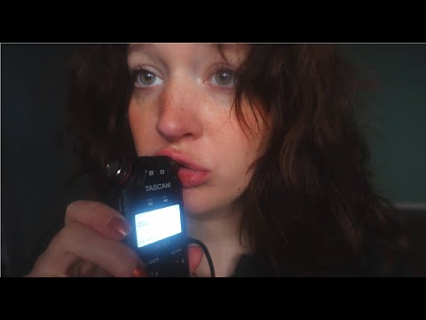 ASMR tascam mic biting no talking (ear eating, ear to ear)