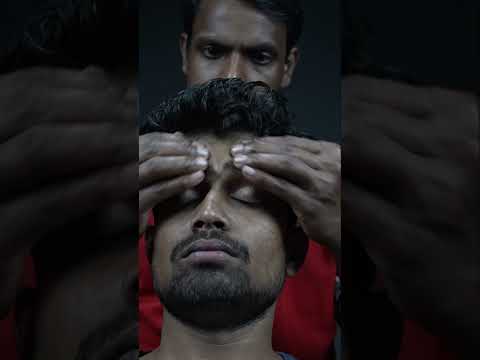 Deep Relaxing Head And Body Massage ASMR #shorts