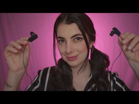 ASMR com fone microfone!
