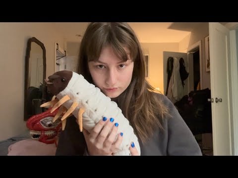 ASMR softly speaking with handsome grub 🐛