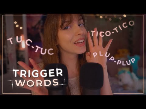 ASMR TRIGGER WORDS y movimientos de manos ❤️🌜 Rode NT1