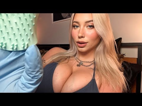 Relaxing Scalp Exam... But I Have NO Limits (ASMR)