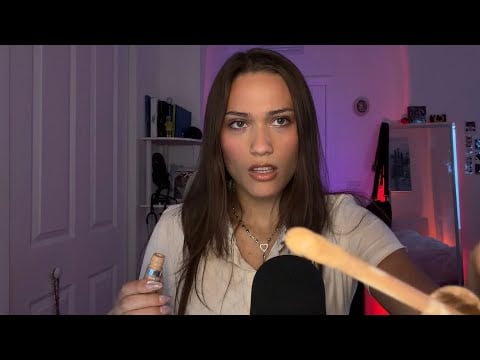 ASMR Confident Mean Girl Gives You a Makeover💄(School roleplay)