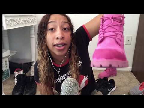 ASMR SHOE CLEANING | SCRUBBING | SCRATCHING | ASMR LYSS ✨