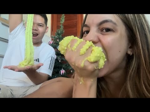 ASMR SENSORIAL DE SLIME - BARULHOS SATISFATÓRIOS