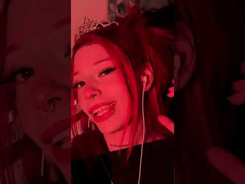 spit painting wet mouthsounds ASMR SHORT video! #spitpainting #egirl #gamergirl
